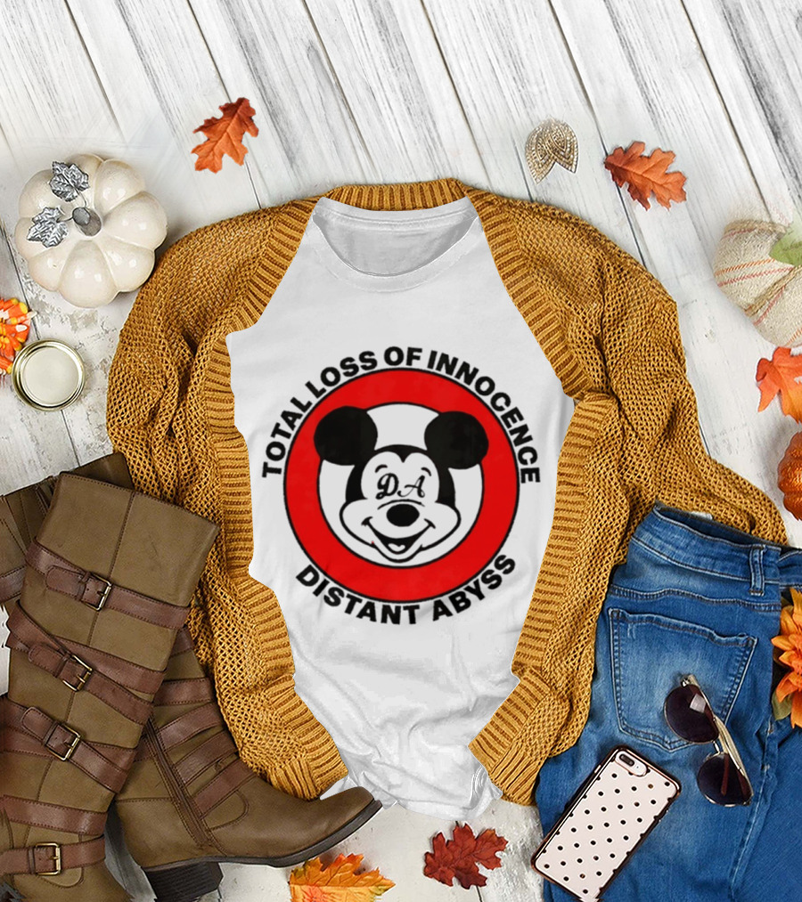 Total Loss Of Innocence Distant Abyss Mickey Mouse T-Shirt