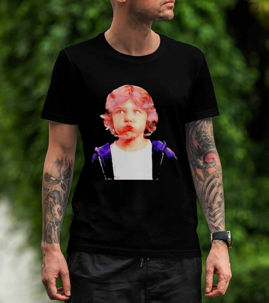 William Jakrapatr ADLV Curly Hair Baby Face Expression T-Shirt