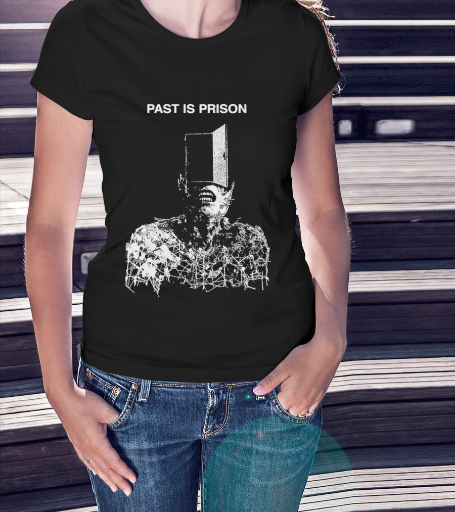 Past Is Prison Dark Horror Door Head Creepy T-Shirt
