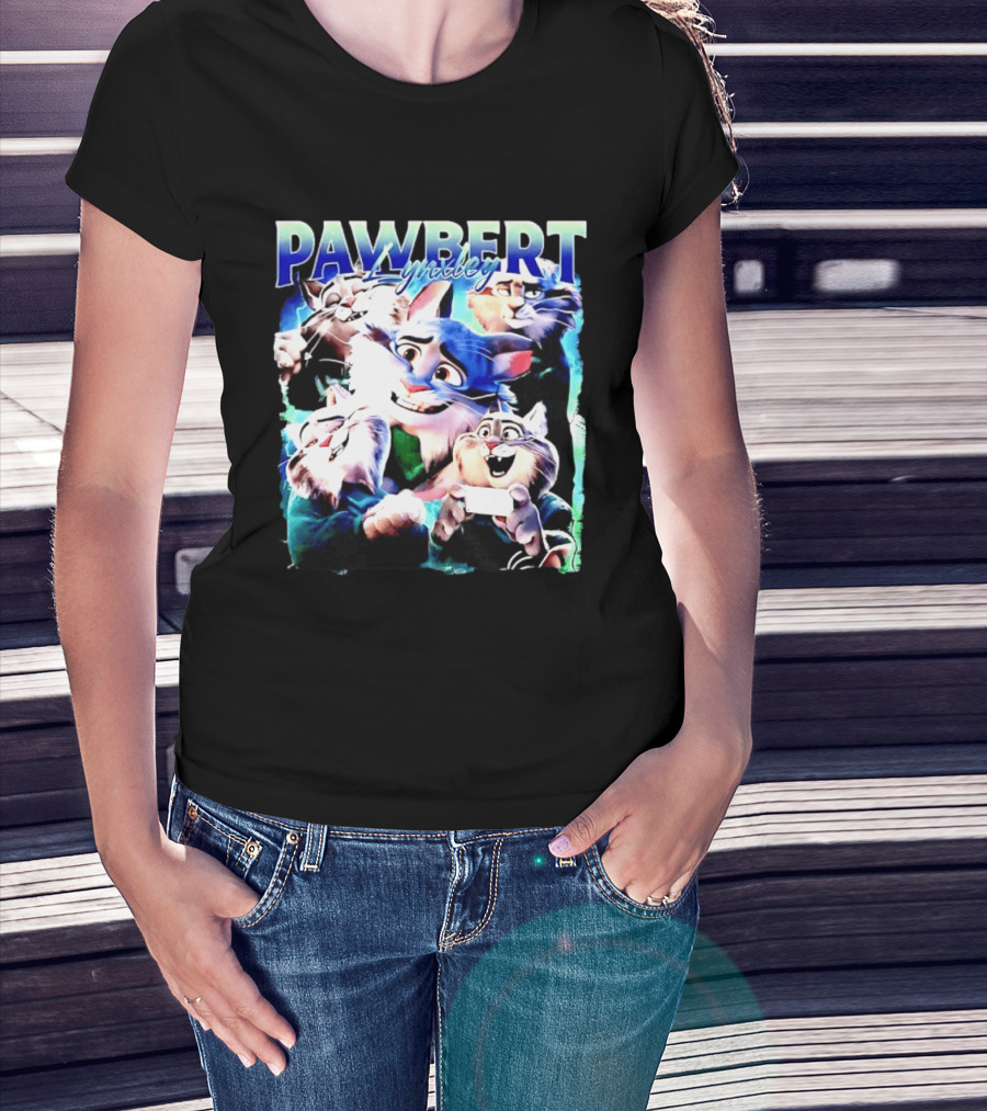 PAWBERT Lynxley Movie Feline Lynx Cat T-Shirt