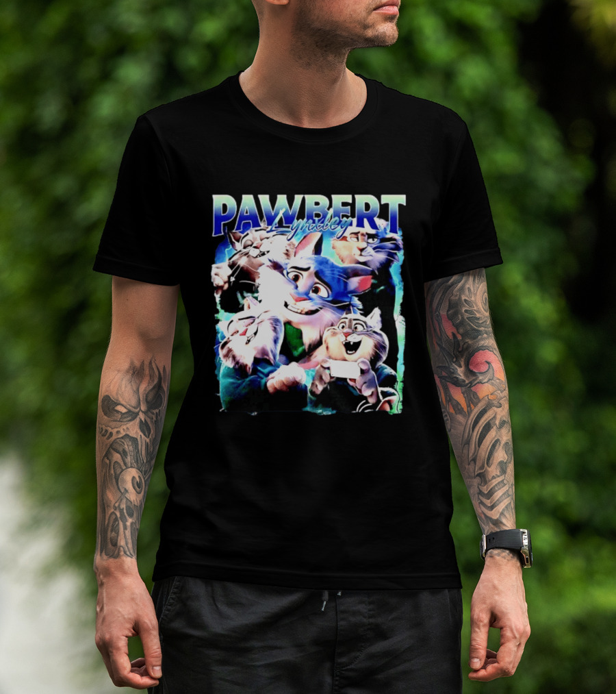 PAWBERT Lynxley Movie Feline Lynx Cat T-Shirt