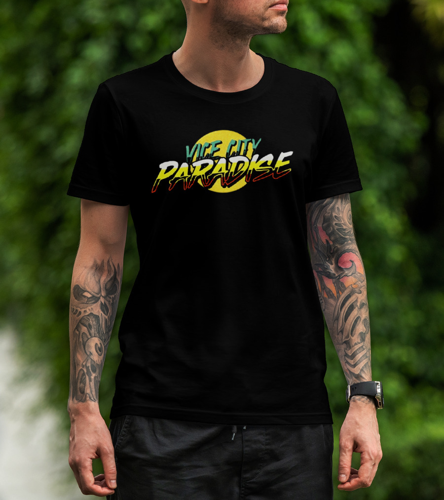 The Wynwood Walls Faile Vice City Paradise New Era 9Forty Cap T-Shirt