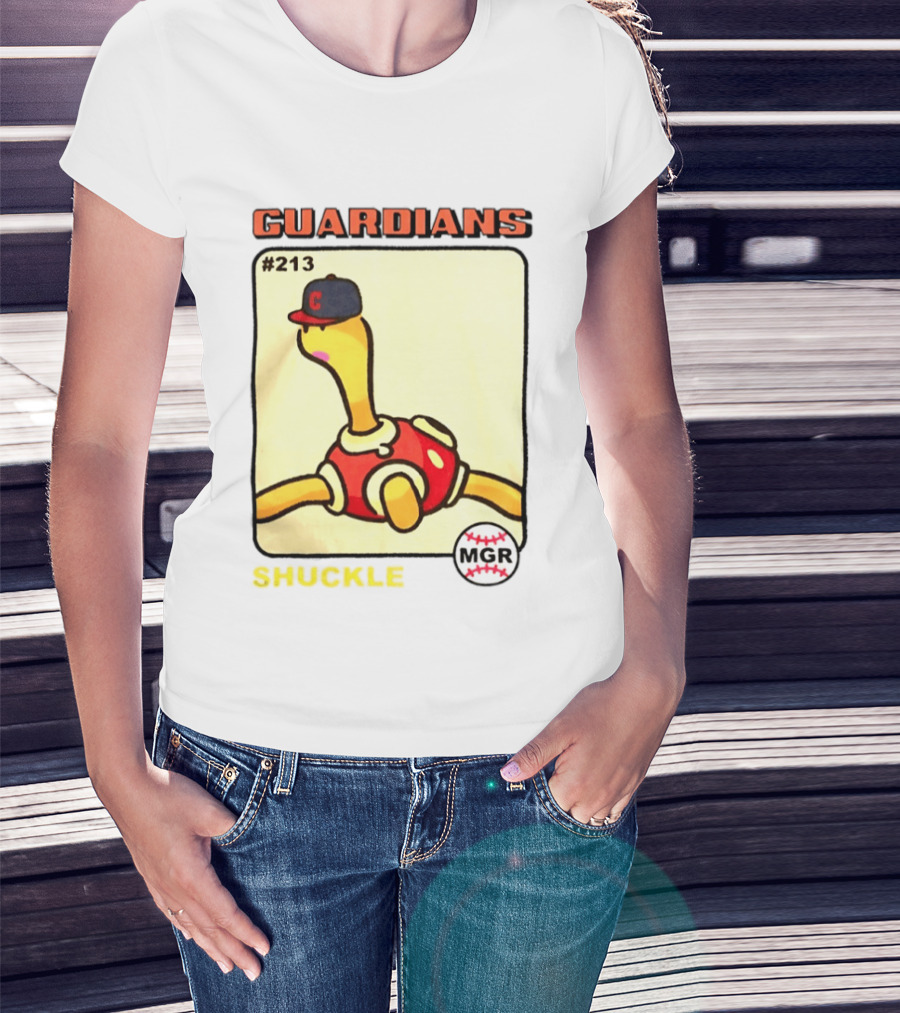 GUARDIANS Pokémon Shuckle #213 MGR Baseball Fusion T-Shirt