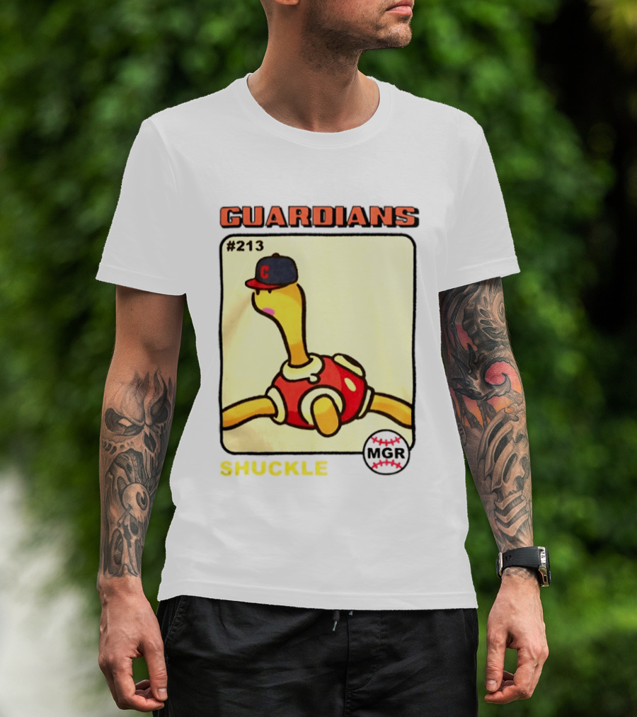 GUARDIANS Pokémon Shuckle #213 MGR Baseball Fusion T-Shirt
