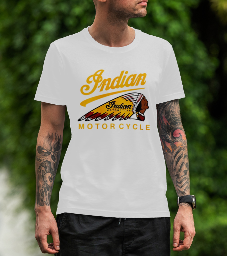 Indian Motorcycle Chief Logo MGK T-Shirt
