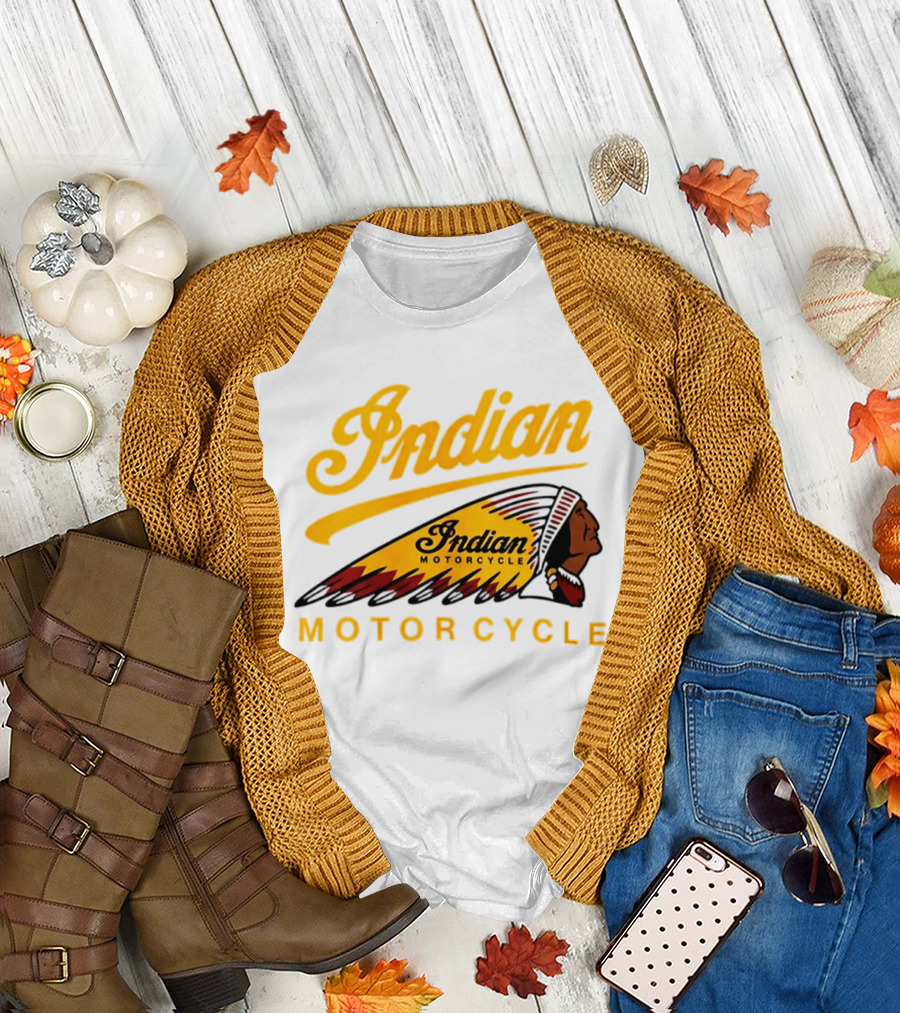 Indian Motorcycle Chief Logo MGK T-Shirt