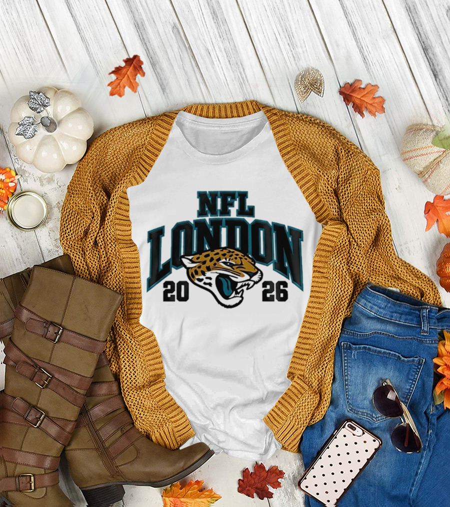 Jacksonville Jaguars NFL London 2026 T-Shirt