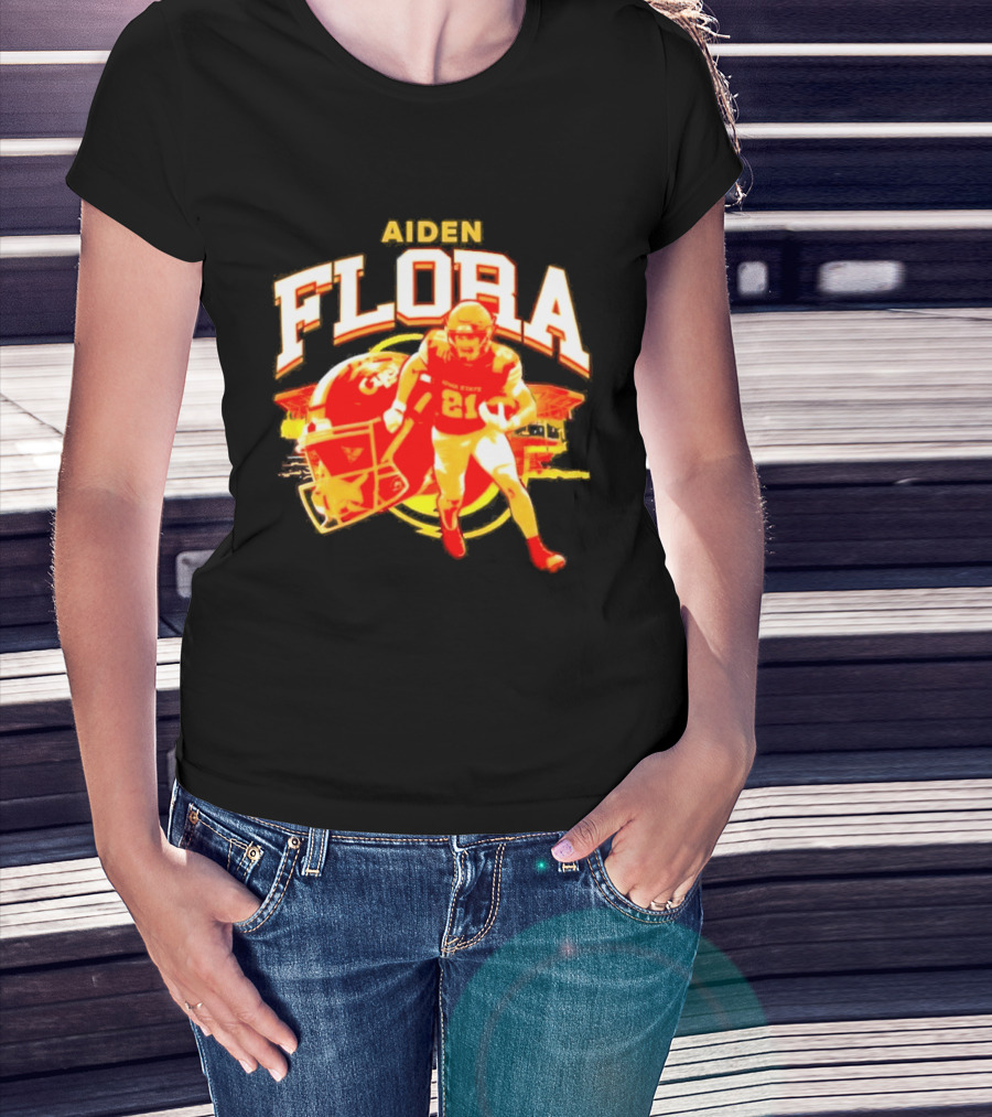 Aiden Flora Iowa State Football 21 T-Shirt