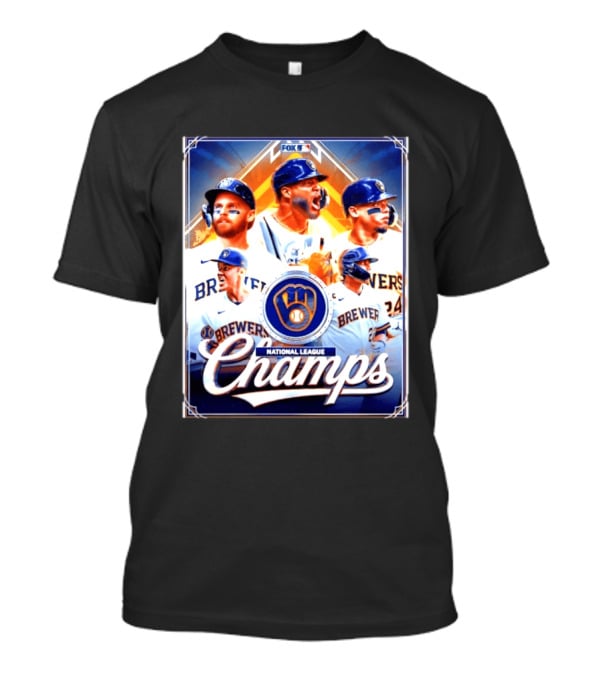 Milwaukee Brewers 2026 MLB Postseason NLCS Champs National League T-Shirt