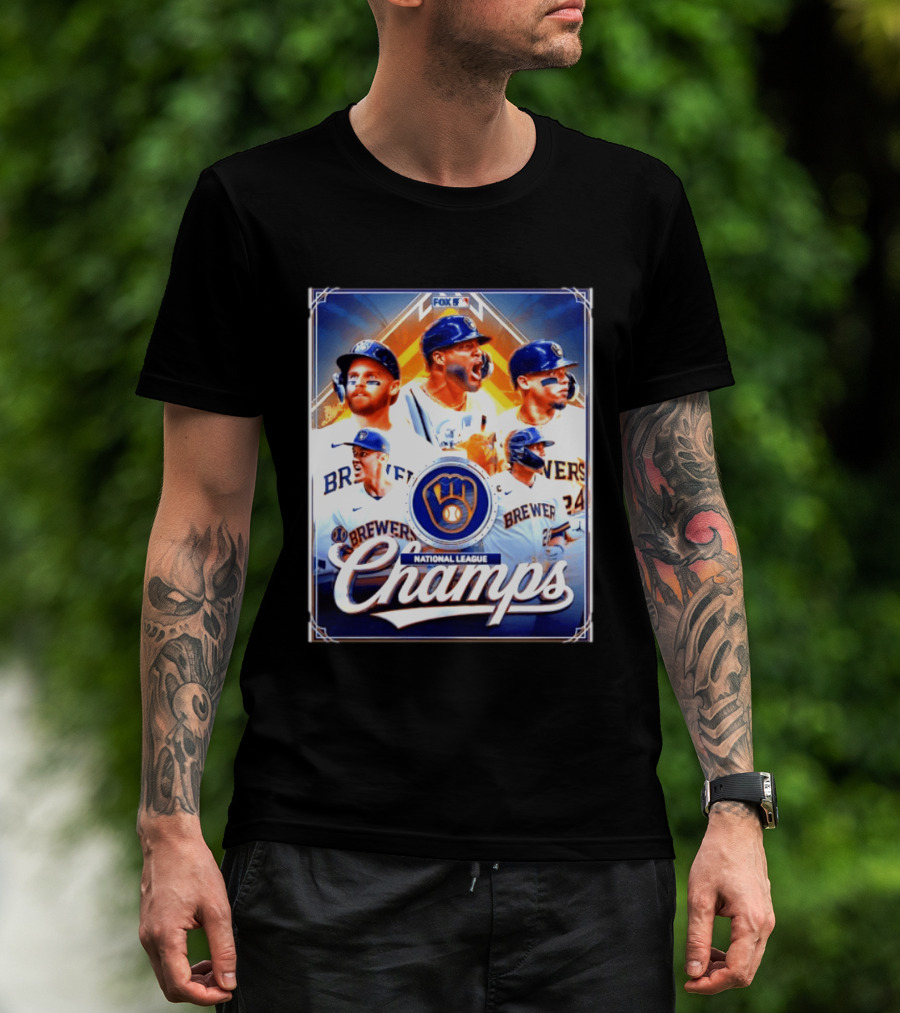 Milwaukee Brewers 2026 MLB Postseason NLCS Champs National League T-Shirt