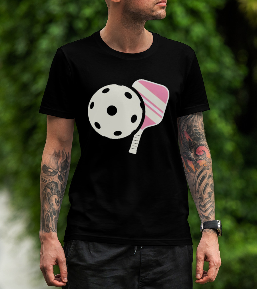 Grand Rapids Pickleball Paddle And Ball Sports T-Shirt