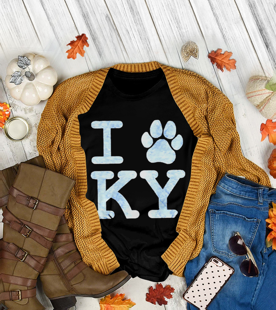 I PAW KY Kentucky Wildcats Fan Gear T-Shirt