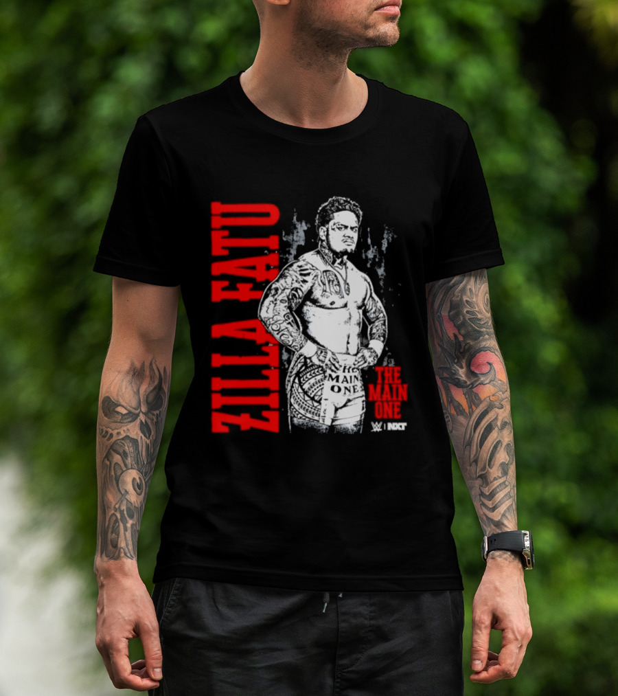 Zilla Fatu The Main One NXT Fatu Vertical WWE T-Shirt