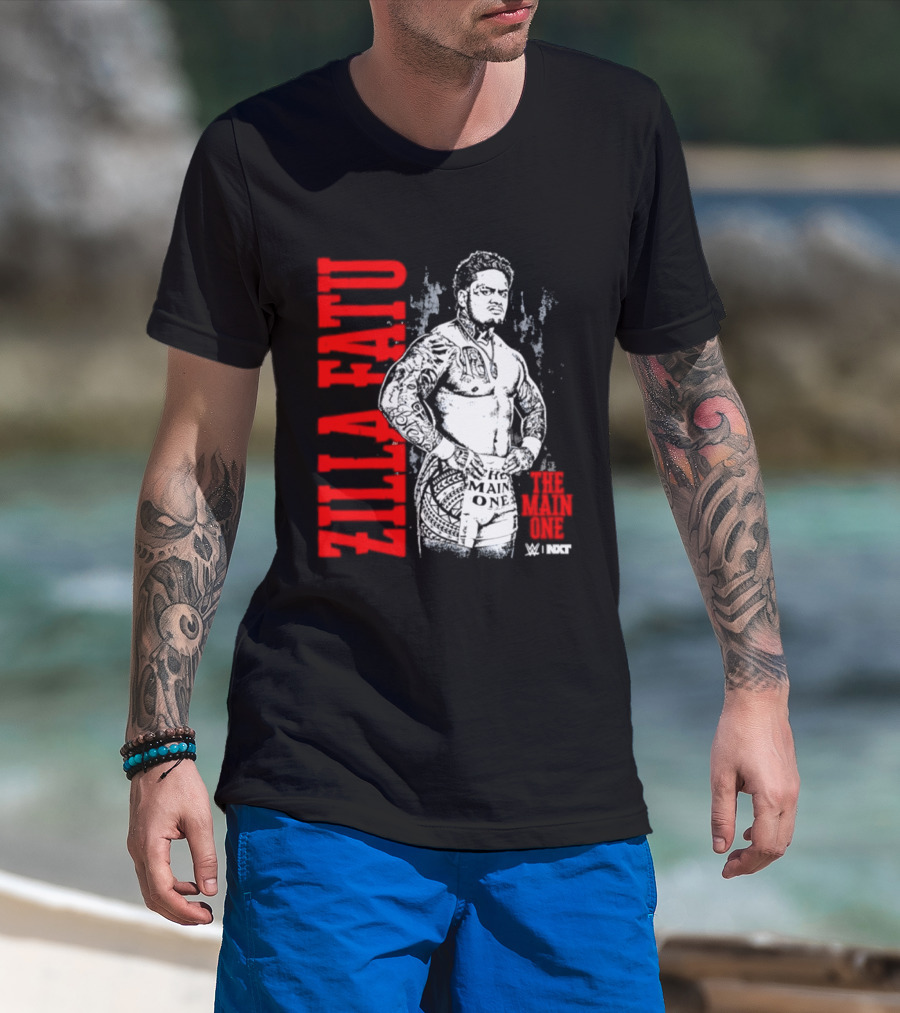 Zilla Fatu The Main One NXT Fatu Vertical WWE T-Shirt