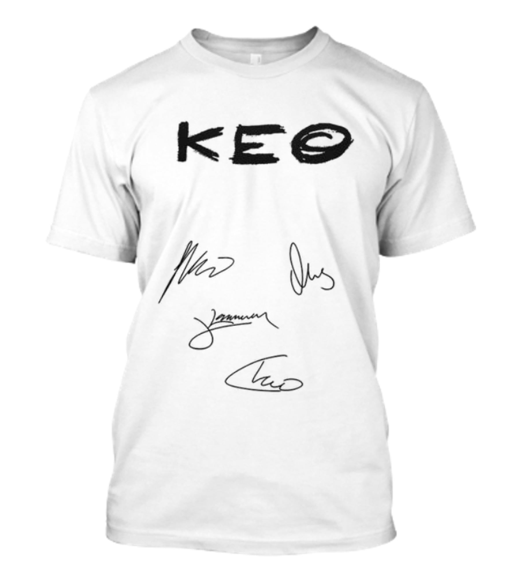 KEO Put A Smile On For Me Tour 2027 Signatures T-Shirt