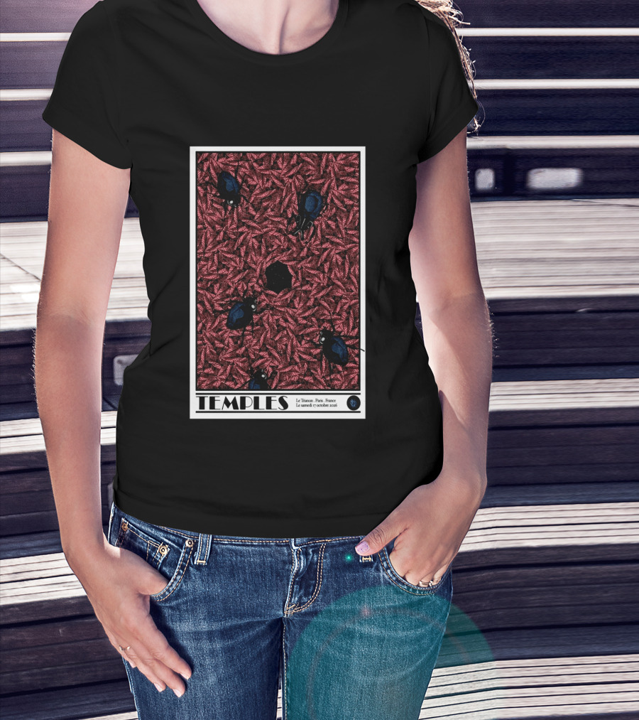Temples Le Trianon Paris France October 17 2026 Event T-Shirt