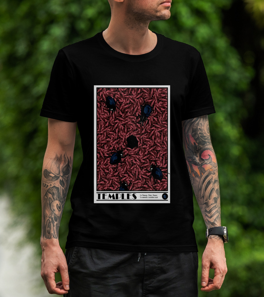 Temples Le Trianon Paris France October 17 2026 Event T-Shirt