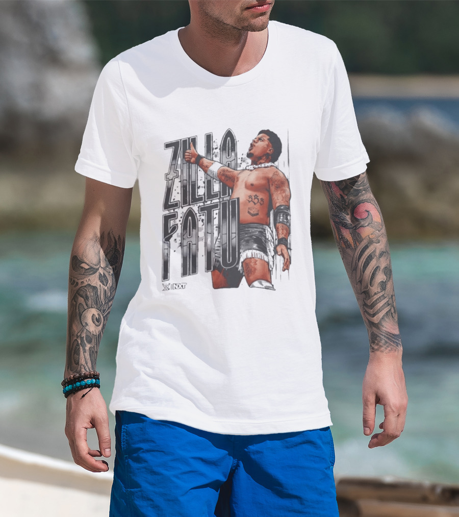Zilla Fatu WWE NXT Wrestling Superstar T-Shirt