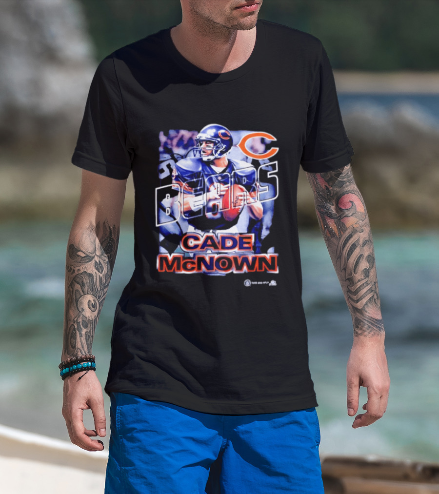 Chicago Bears Cade McNown Football Quarterback Player T-Shirt