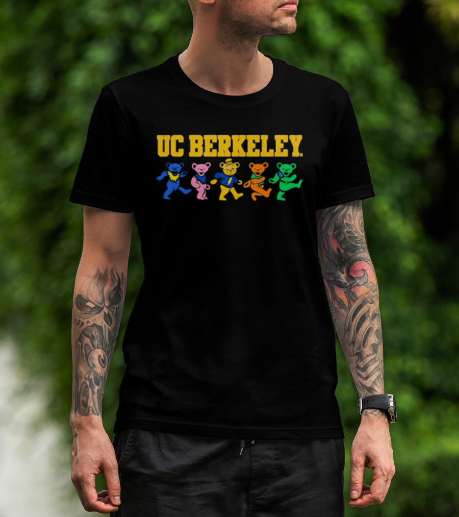 UC Berkeley Grateful Dead Dancing Bears Collaboration 2026 T-Shirt