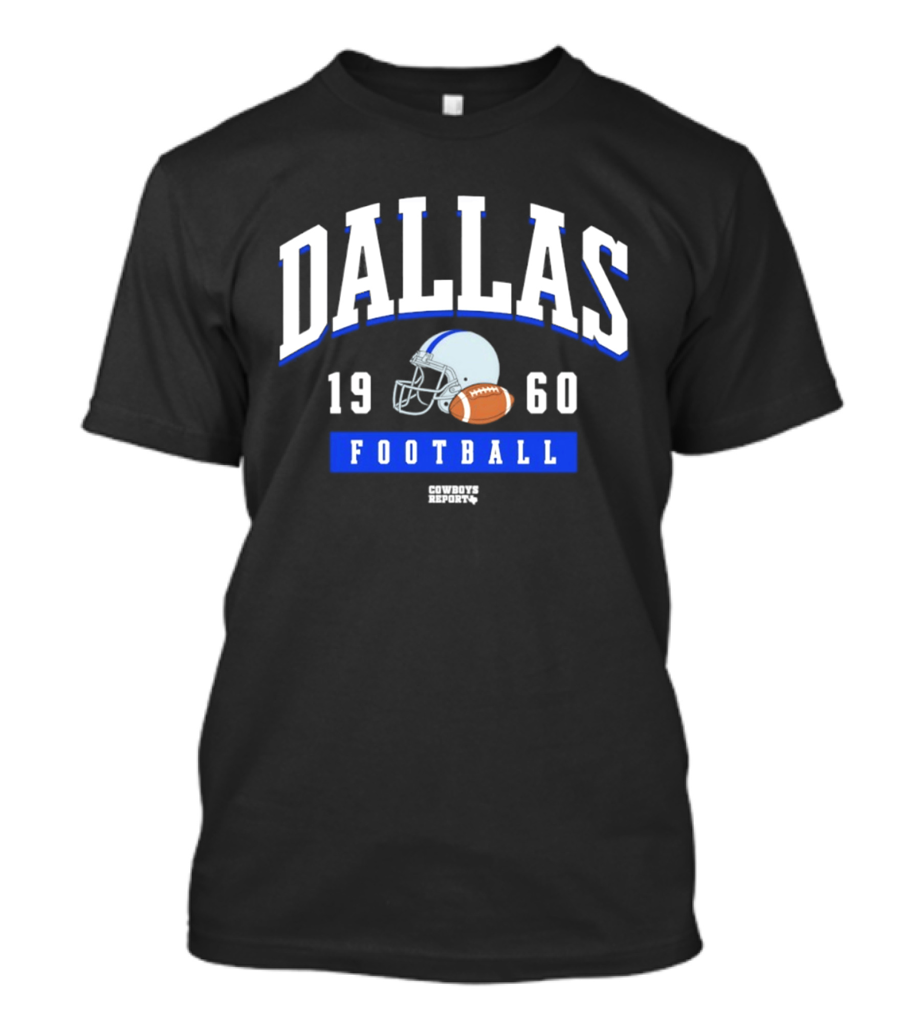 Dallas 1960 Football Helmet T-Shirt