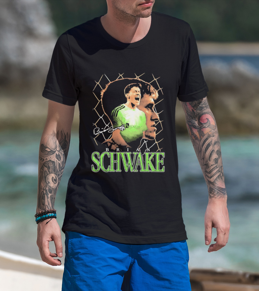 Nashville SC Brian Schwake Signature Fan Apparel Soccer Goalie T-Shirt