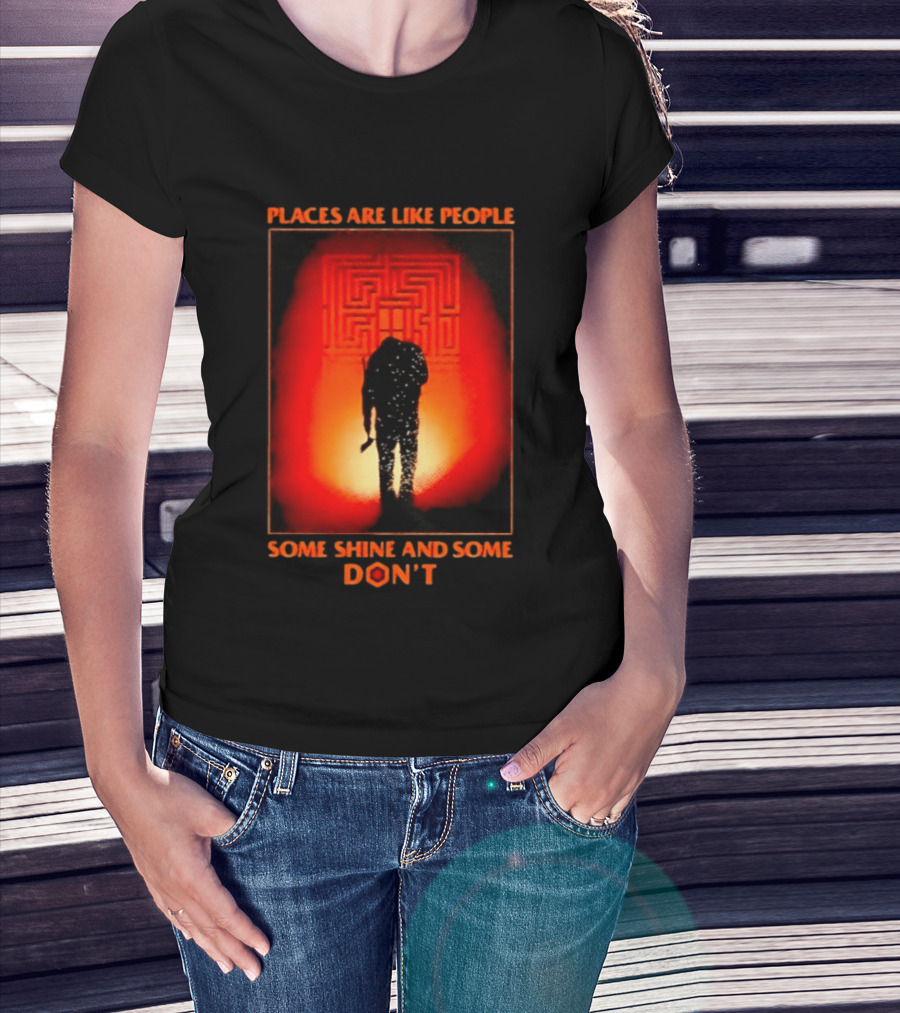 Places Are Like People Some Shine And Some Don't The Shining Maze T-Shirt
