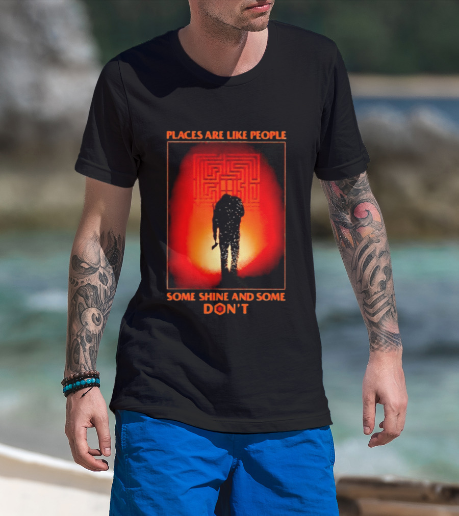 Places Are Like People Some Shine And Some Don't The Shining Maze T-Shirt