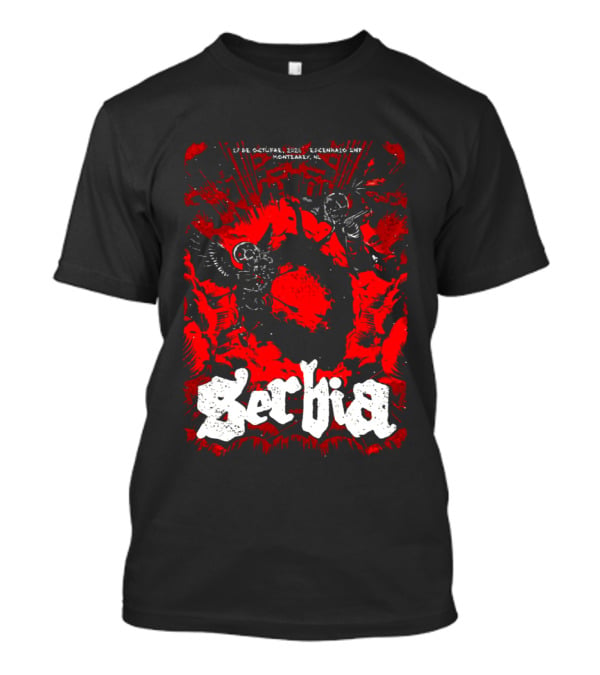 Serbia Live At Escenario GNP Seguros Monterrey NL 17 De Octubre 2026 Event Essentials T-Shirt