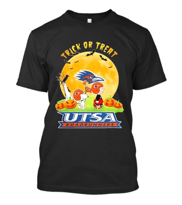 UTSA Roadrunners Peanuts Trick Or Treat Halloween 2026 Abbey Road T-Shirt
