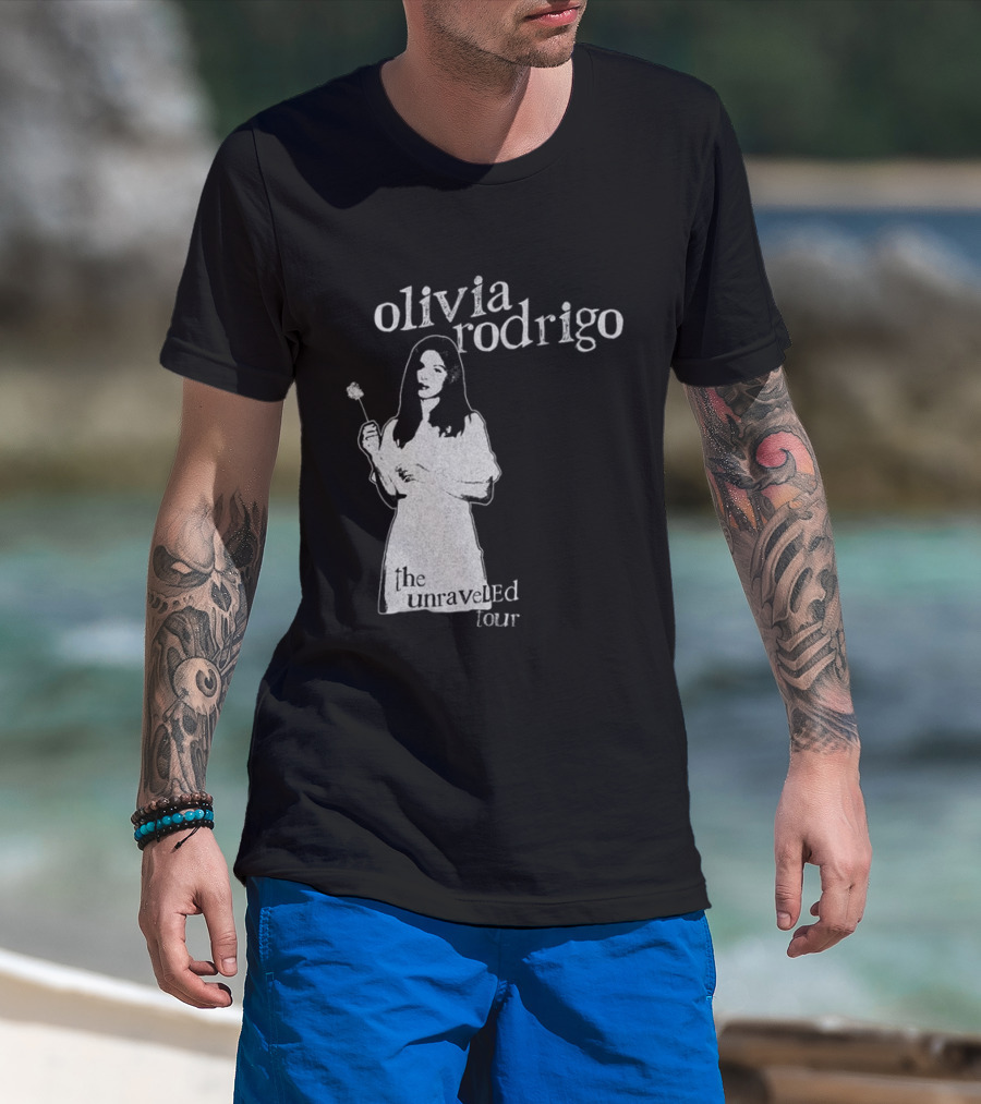 Olivia Rodrigo Unraveled Tour Dates 2026 2027 Dandelion T-Shirt
