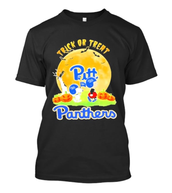 Pittsburgh Panthers Peanuts Trick Or Treat Halloween 2026 T-Shirt