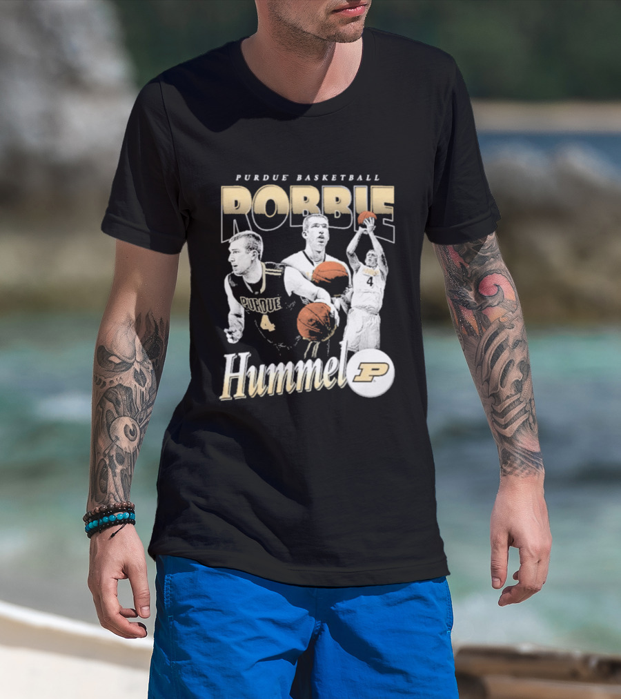 Purdue Basketball Robbie Hummel Purdue Boilermakers T-Shirt