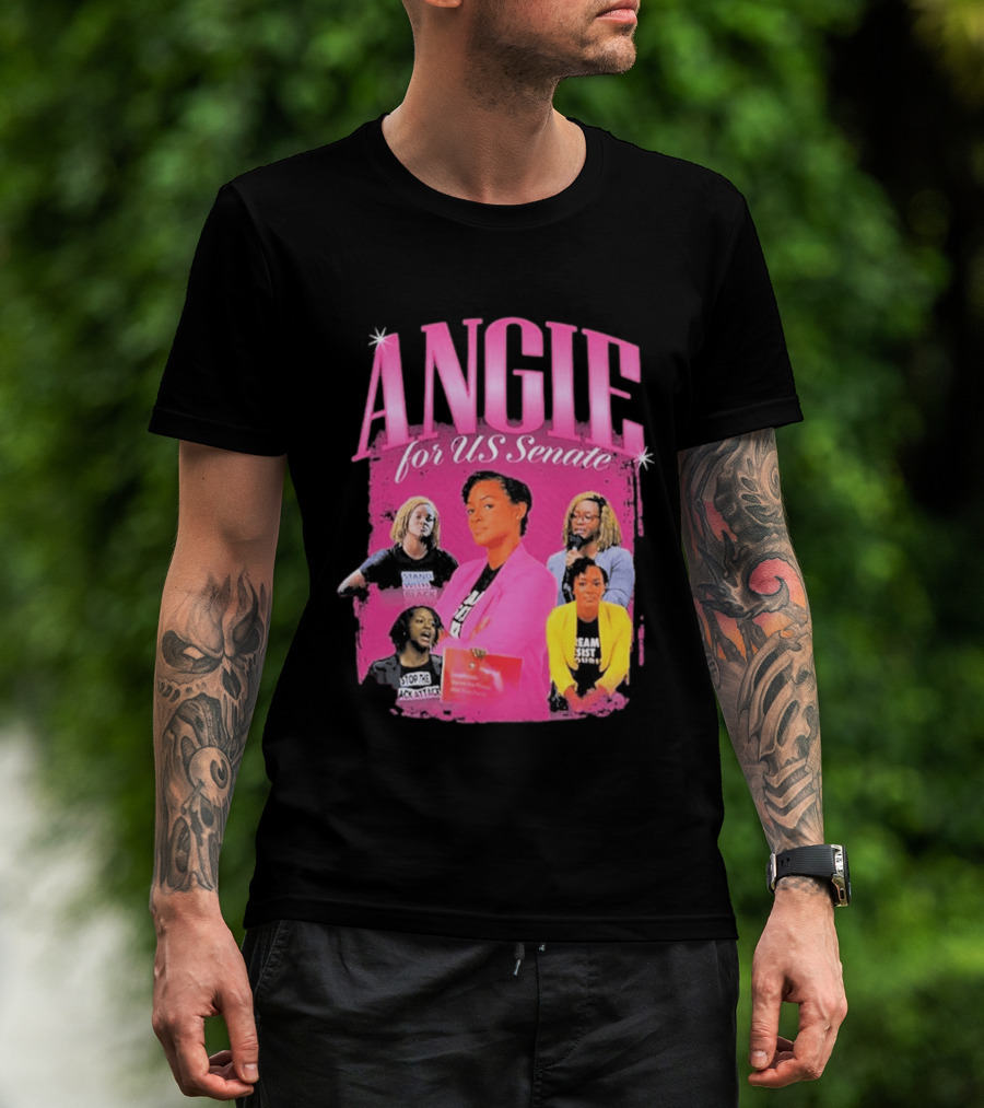 ANGIE For US Senate 2026 Empowerment Leadership Stand Resist Unify T-Shirt