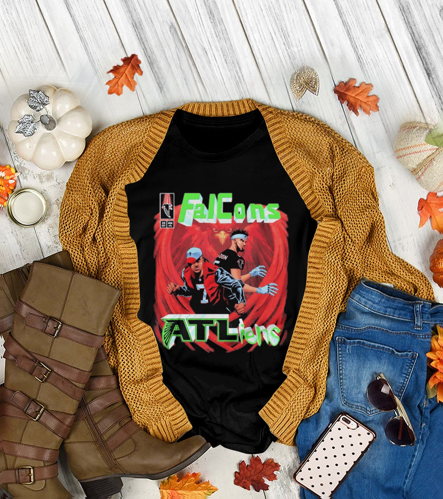 Atlanta Falcons FallCons OutKast ATLiens 30th Anniversary T-Shirt