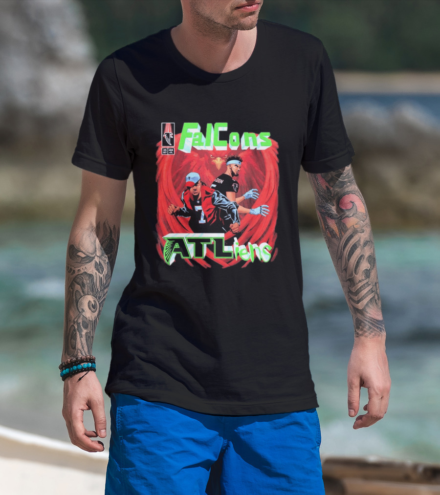 Atlanta Falcons FallCons OutKast ATLiens 30th Anniversary T-Shirt