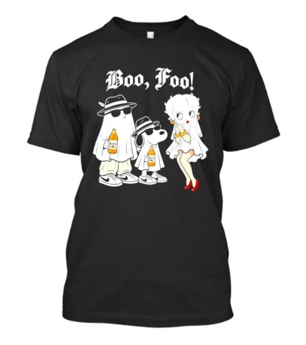 Boo Foo Snoopy And Friends Beer Modelo Betty Boop T-Shirt