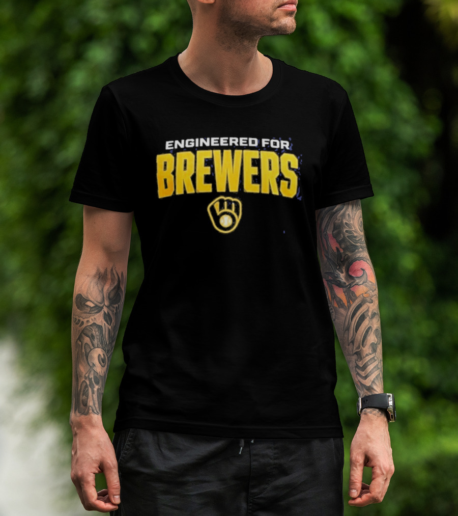 Engineers For Brewers 2026 Baseball Glove T-Shirt