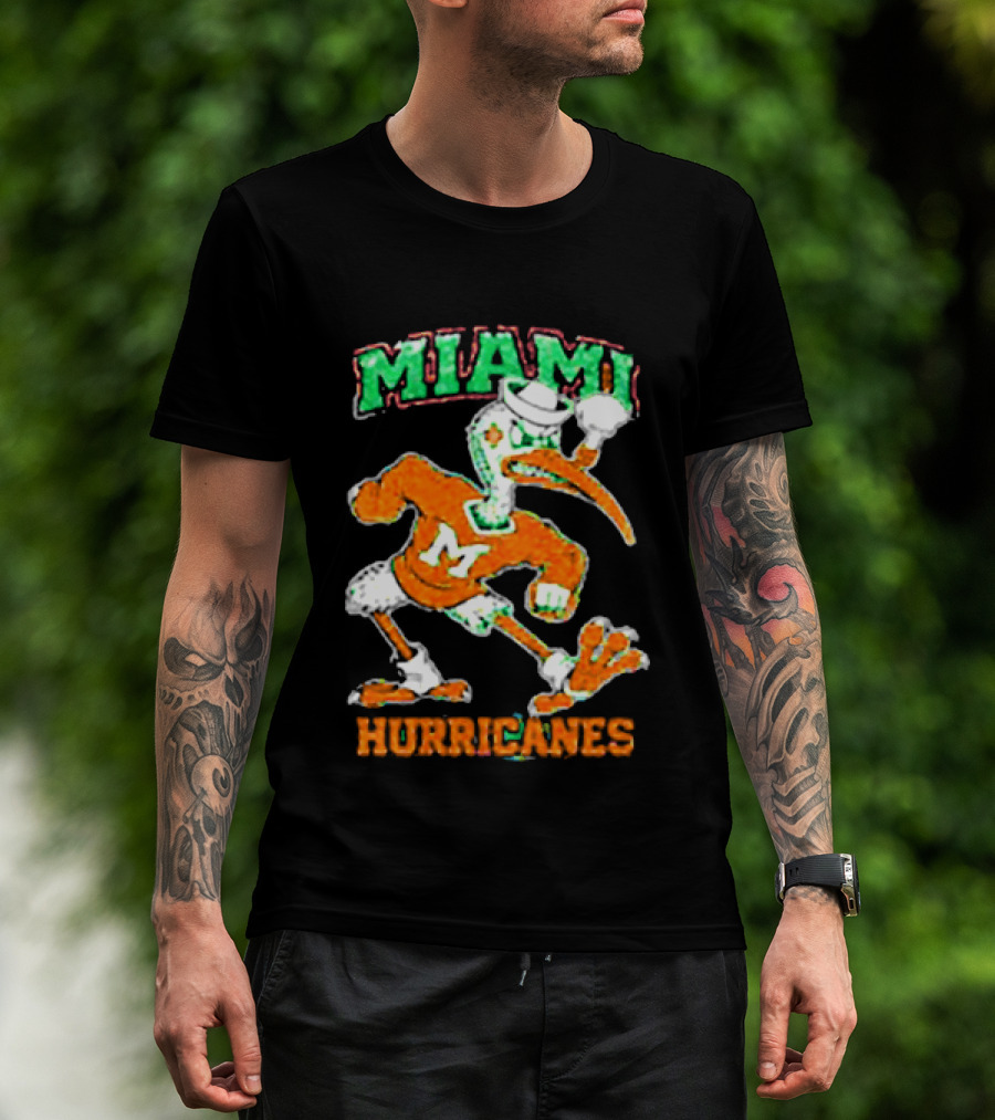 Miami Hurricanes Mascot Sports Team T-Shirt