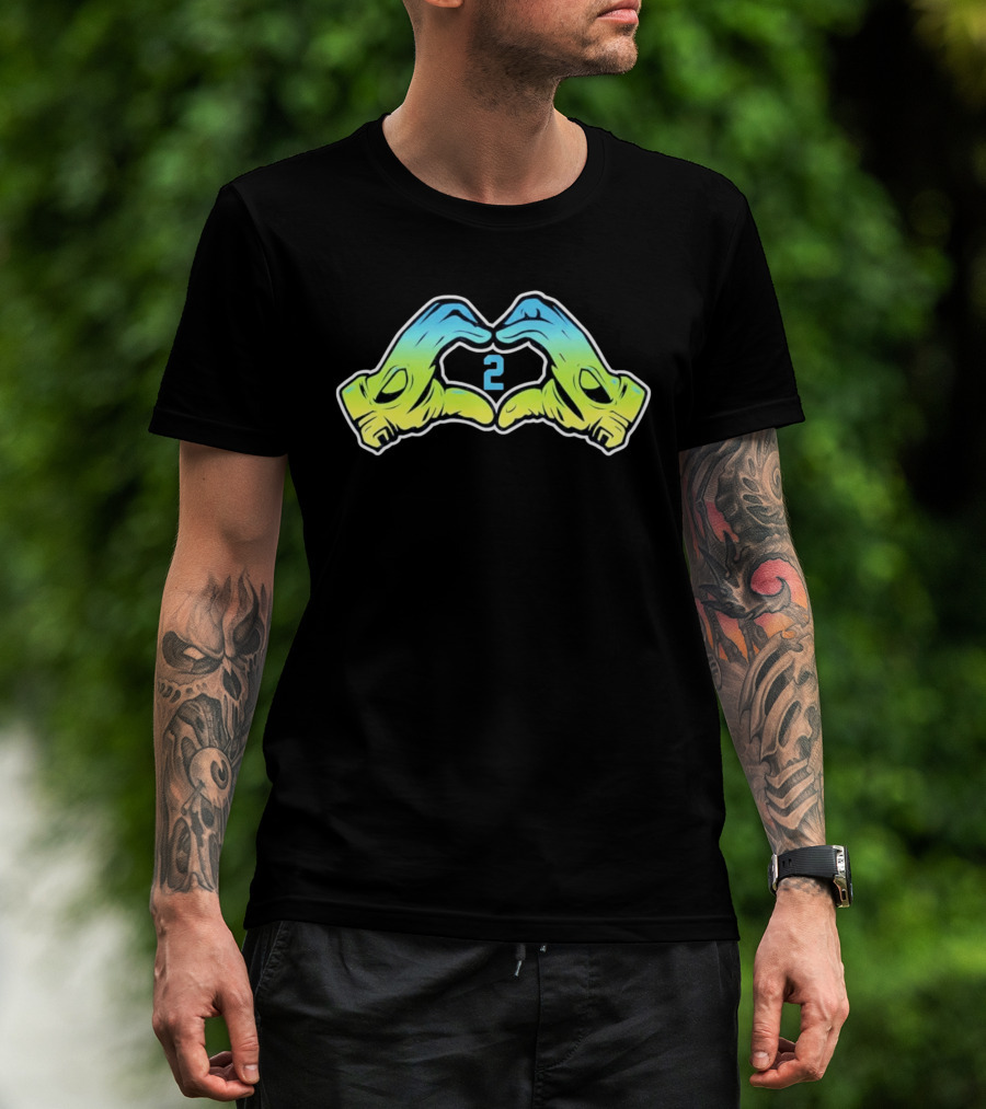 Yandy Diaz Heart Hands 2 T-Shirt