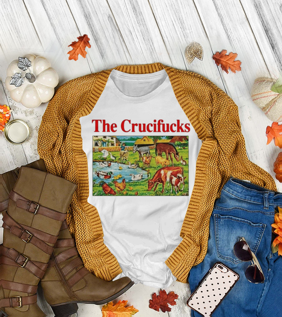 Alternative Tentacles Records The Crucifucks Farmyard T-Shirt