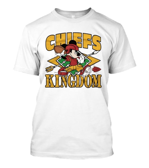 Chiefs Kingdom Mickey Mouse Kansas City Football 2026 T-Shirt