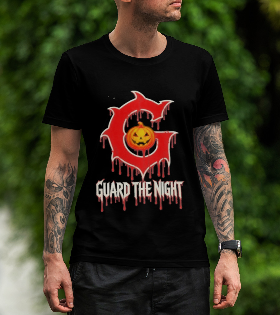 Cleveland Guardians Guard Of The Night Halloween 2026 Pumpkin G T-Shirt