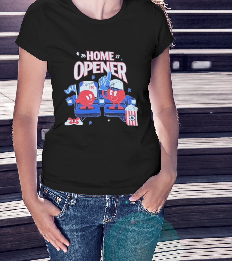 Los Angeles Clippers Home Opener 2026 27 LAC Clippers 310 T-Shirt