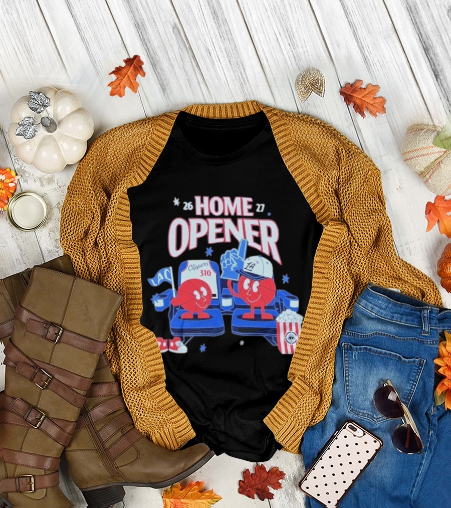 Los Angeles Clippers Home Opener 2026 27 LAC Clippers 310 T-Shirt