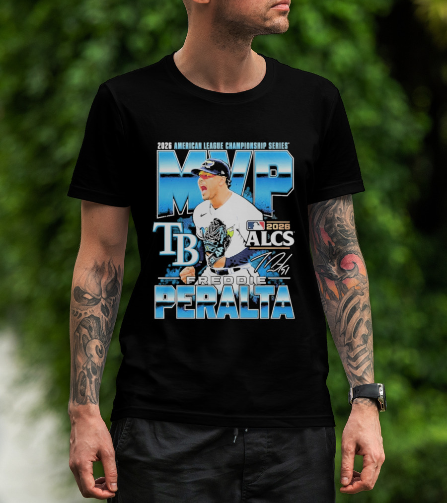 2026 American League Championship Series MVP Tampa Bay ALCS Peralta T-Shirt