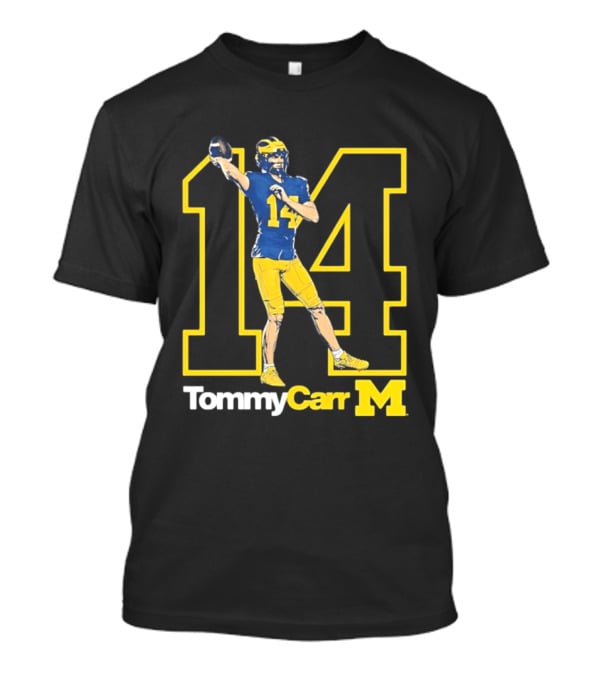 Tommy Carr Michigan Wolverines 14 T-Shirt