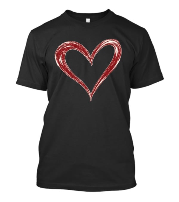 Heart Snoopy Barracuda Christmas Classic Rock Lovers T-Shirt