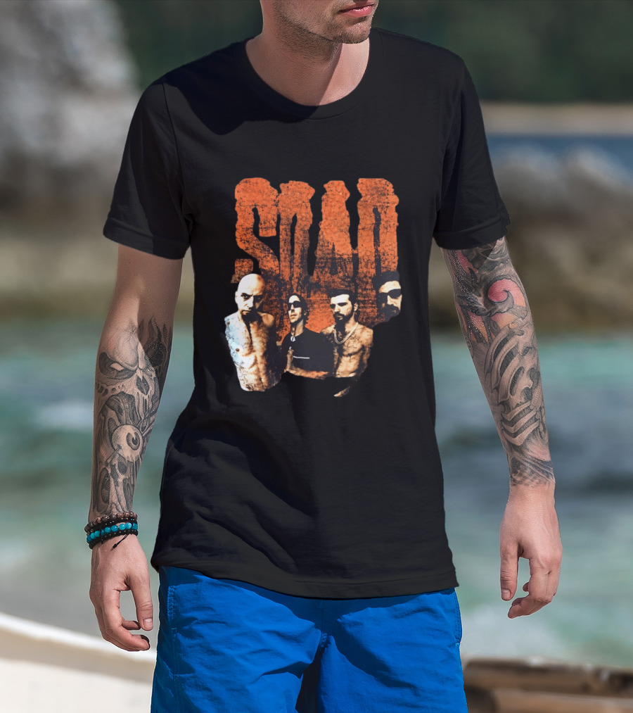 System Of A Down SOAD Sick New World Fort Worth Texas October 24 2026 Band Photo T-Shirt