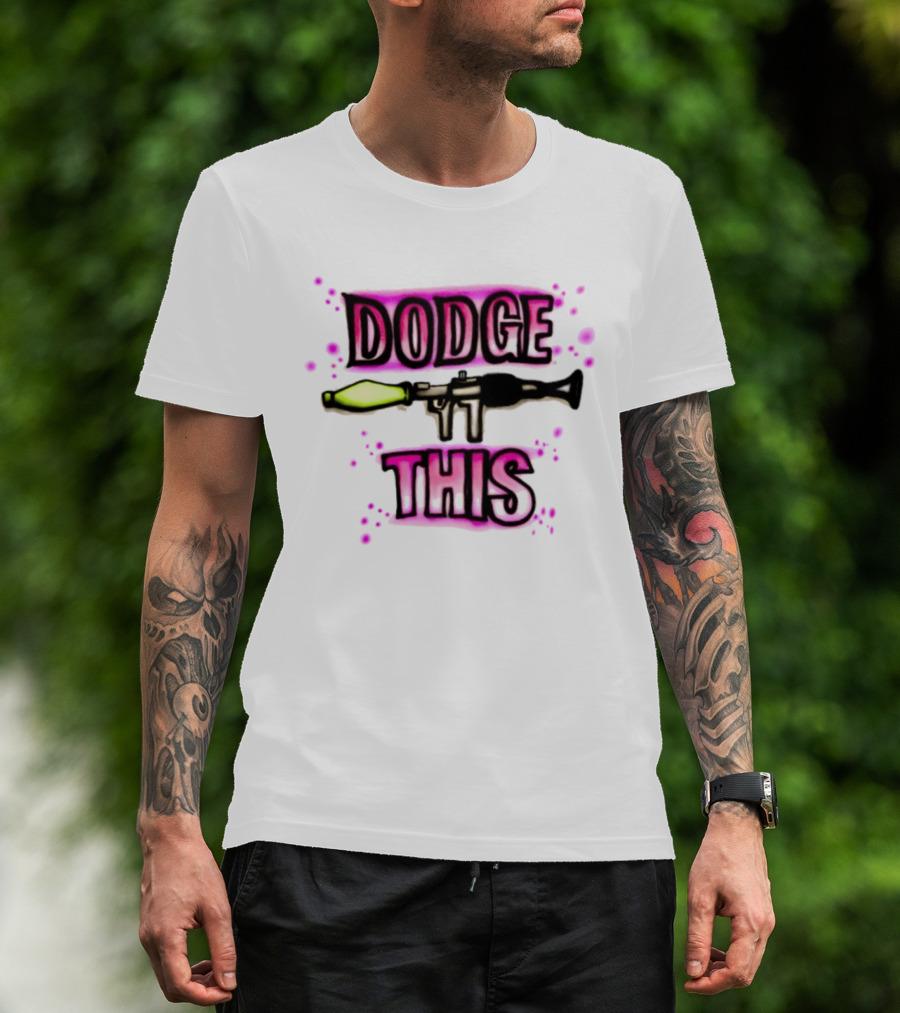 Dodge This RPG Rocket Launcher Matrix T-Shirt